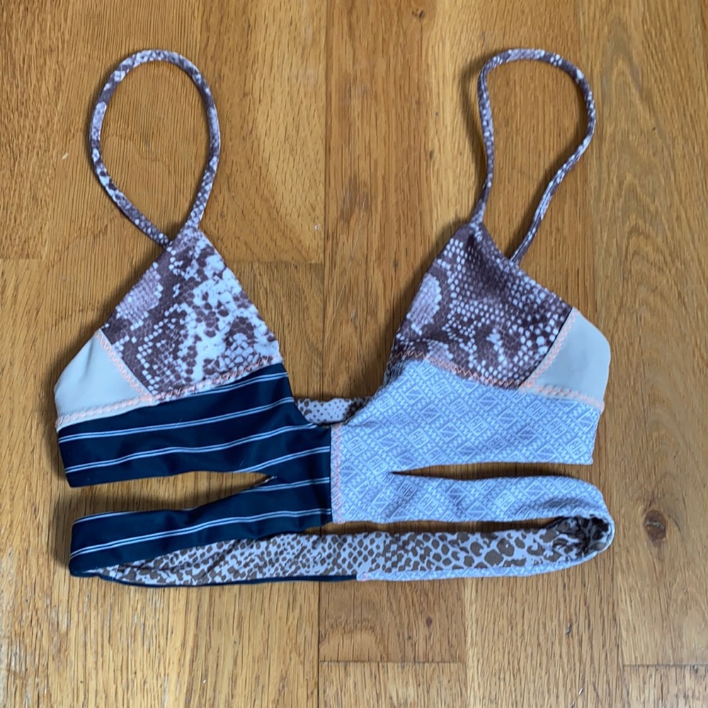 Acacia rare patchwork top- P